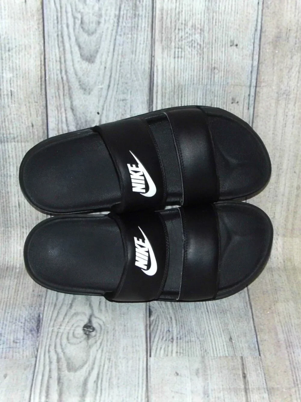 NIKE Offcourt Duo Black Slide Sandals Womens Size 8